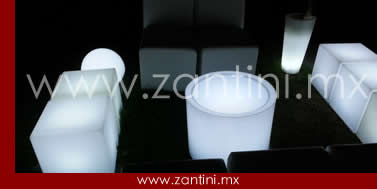 Salas Lounge Iluminadas